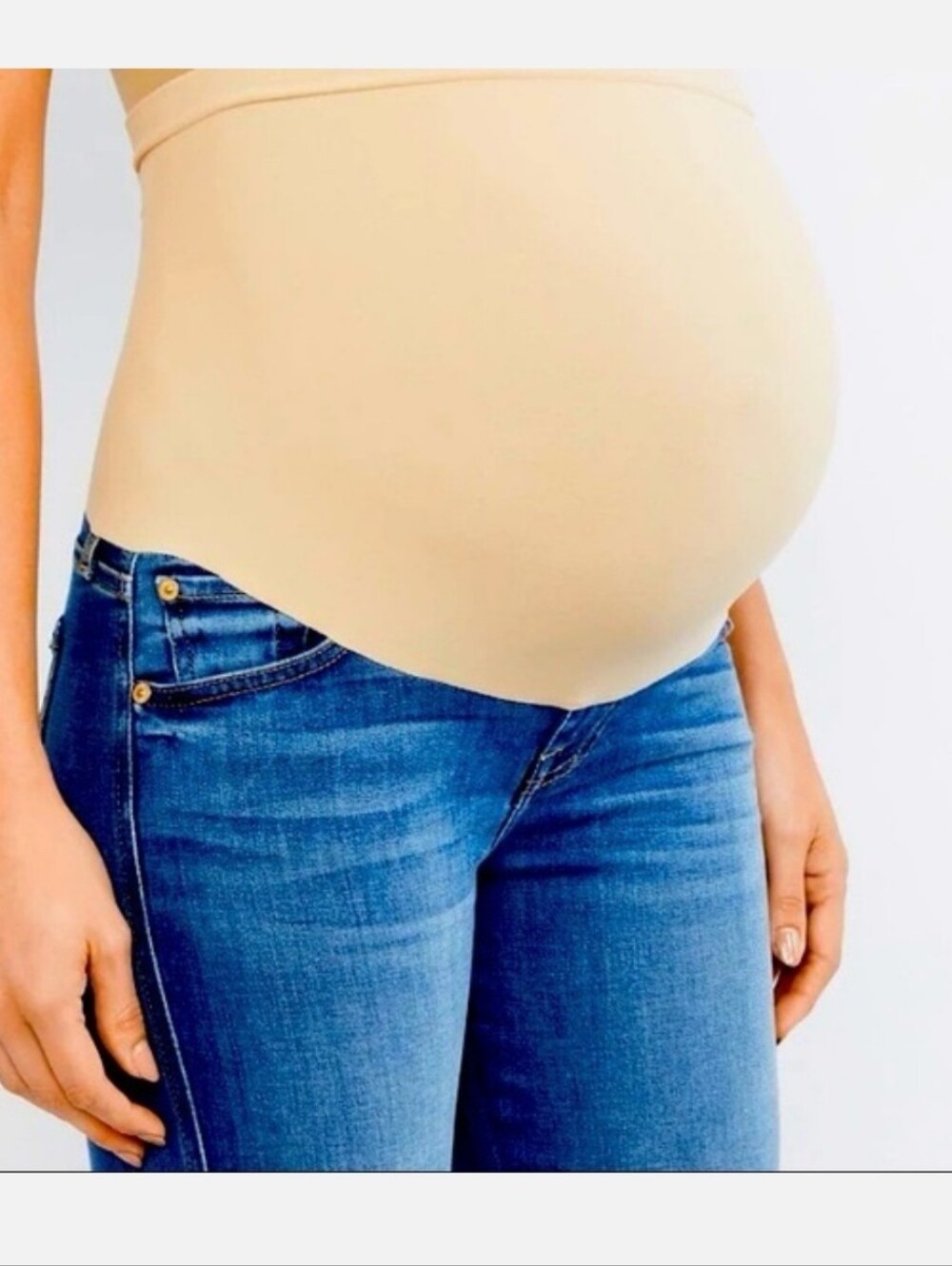 7 For All Mankind Maternity Secret Fit Belly Bootcut Jeans Size 29